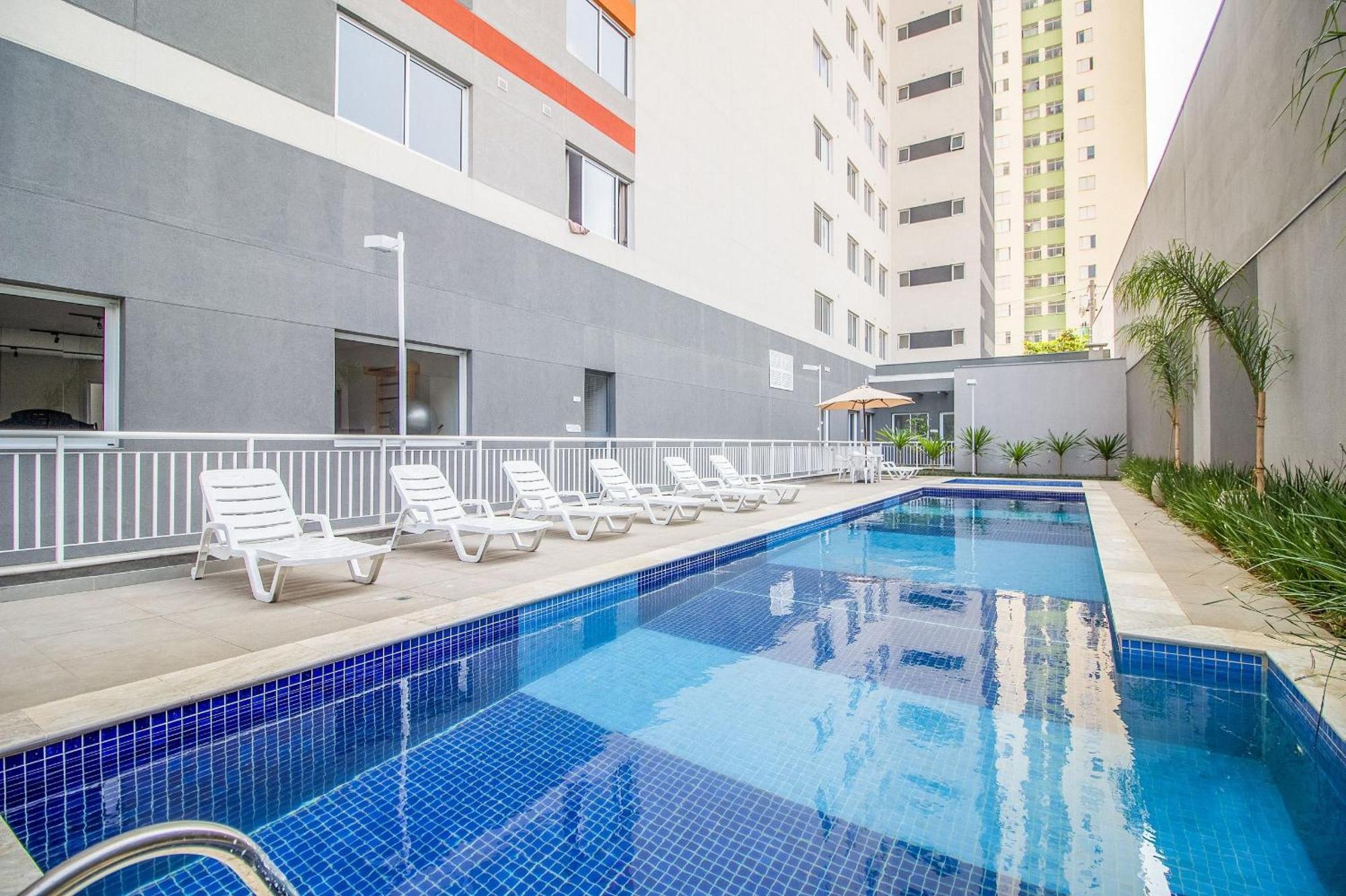 Charmoso Studio No Bras Com Piscina - Metro Bras Сан-Пауло Экстерьер фото